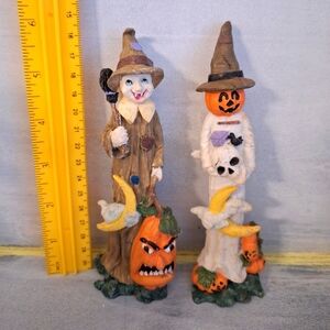 Vintage Halloween Ceramic Figures
